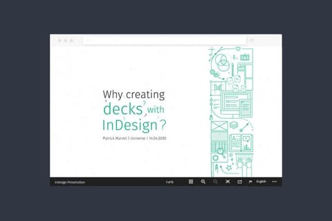 Adobe InDesign Infographic Template for In-app Use project