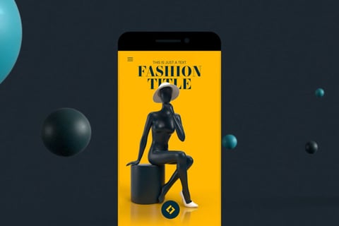 Interactive Mobile Presentation Template for Adobe InDesign project
