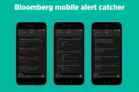 Bloomberg Mobile Alert Catcher