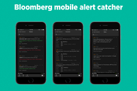 Bloomberg Mobile Alert Catcher