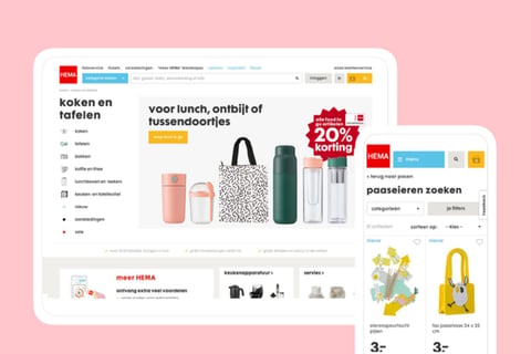 HEMA — eCommerce Website project