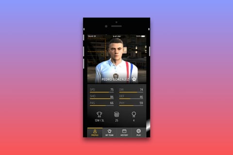 Augmented Reality Soccer project
