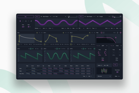 Ableton Wavetable Redesign | UX, UI, Visual Design project