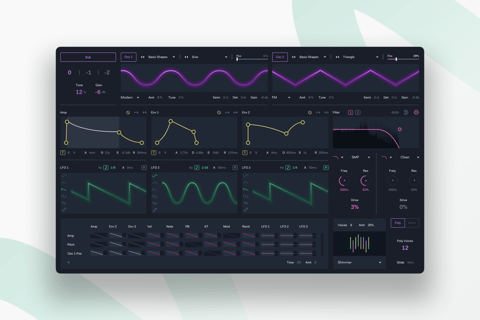 Ableton Wavetable Redesign | UX, UI, Visual Design project