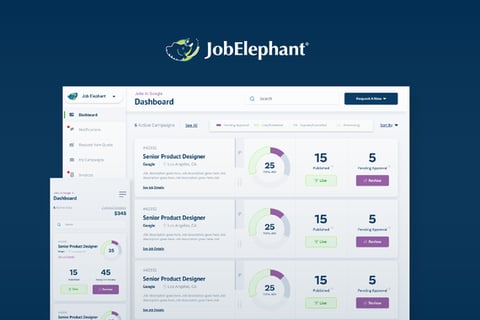 Job Elephant — Job Listing SaaS Platform · End-to-end Product Design project