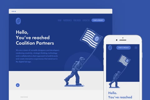 Coalition Partners - Branding and Experience Design Agency project