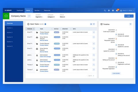 UI Library for Enterprise Application project