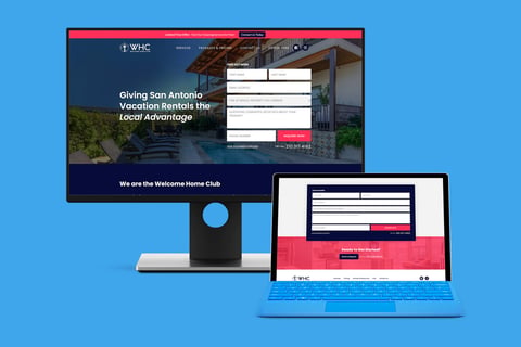 Webflow Lead Generation Website project