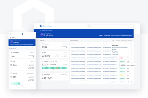 Chainlink: Node Explorer Application project