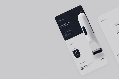 Dapper Barber iOS App project