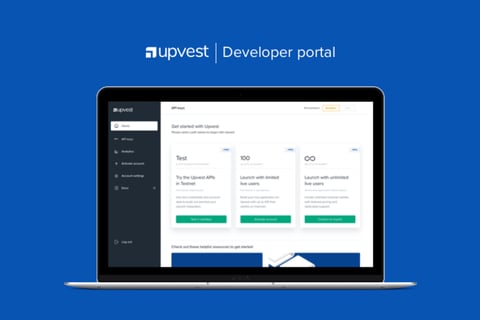 Upvest Developer Portal Design project