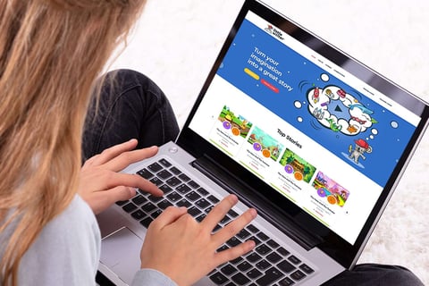 Little Writer | Web Application for Kids project
