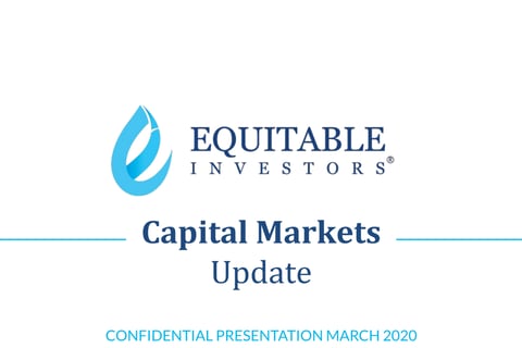 Capital Markets Update, March 2020 project