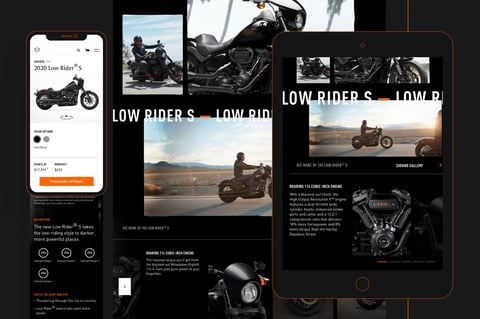 Harley-Davidson eCommerce Redesign project