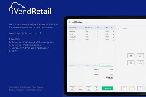 Retail Tech Application Redesign project