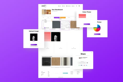 Aqsit - Material Sourcing Web App project