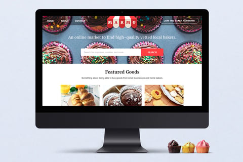 eCommerce for Baked Goods project