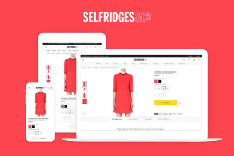Selfridges & Co. | Full Responsive Site Design project