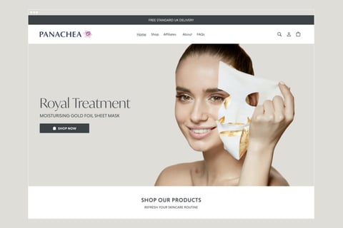 Panachea | Brand Identity and eCommerce project