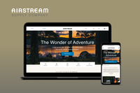 Airstream | eCommerce Travel Editorial Website