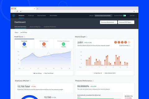 Communicating Business Value for an ML Email Security Startup | Abnormal Security project