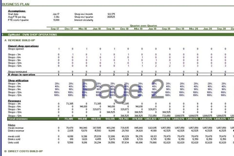Operating Model for an Early-stage Restaurant Chain project