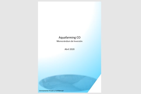 Aquafarming Investment Memo project