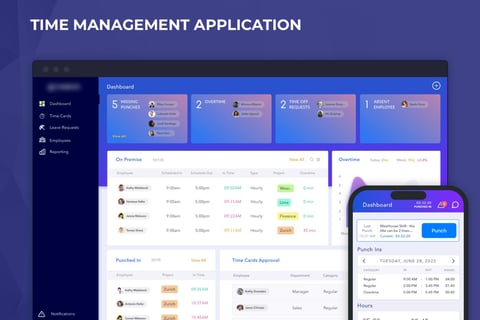 Time Management App project