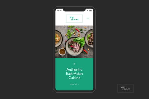 YouRice | Brand Identity and Web Design project