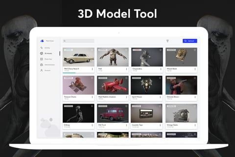 Enterprise Web App – 3D Models project