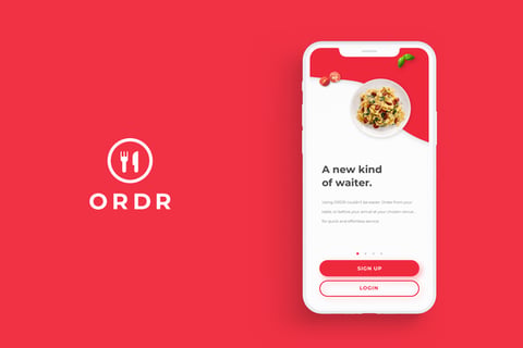 ORDR | Food Ordering App project