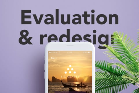 Website Evaluation and Redesign for Six Senses project