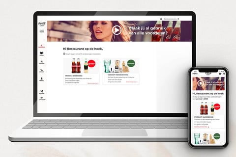UX Design Coca-Cola Club Platform project