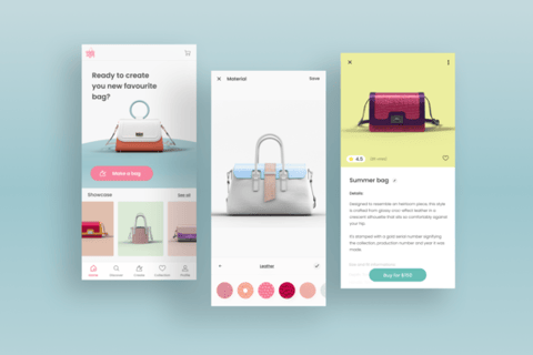 Make-a-Bag | Mobile App and brand Identity project