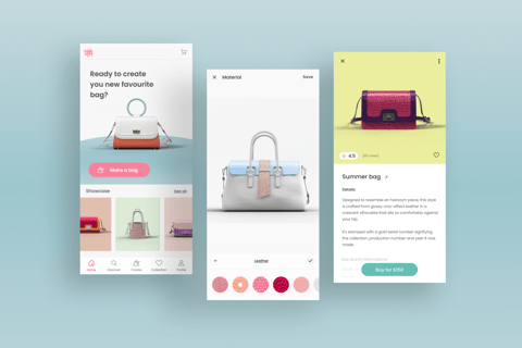 Make-a-Bag | Mobile App and brand Identity project