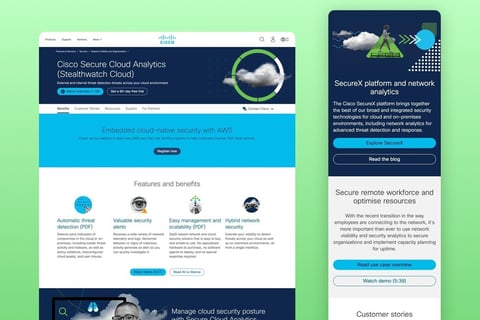 Cisco Security Portal project