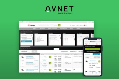 Avnet - Responsive Manufacturing Parametric Search Engine project
