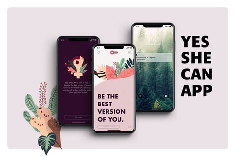 Yes She Can App project