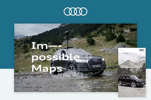 Interactive Experience for Audi Q7 project