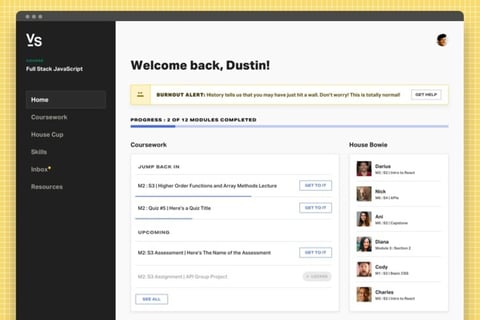 V School Learning Management System project