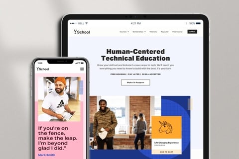 V School Brand Overhaul project