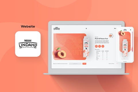 Nestle Product Page project