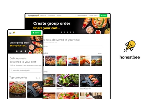 Honestbee | Food and Grocery Delivery Service project