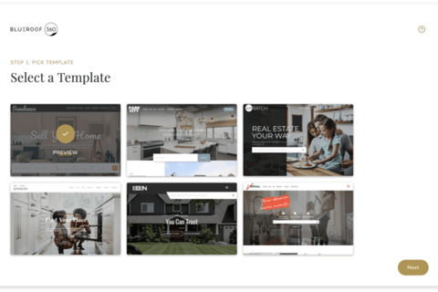 Blueroof 360 Onboarding project