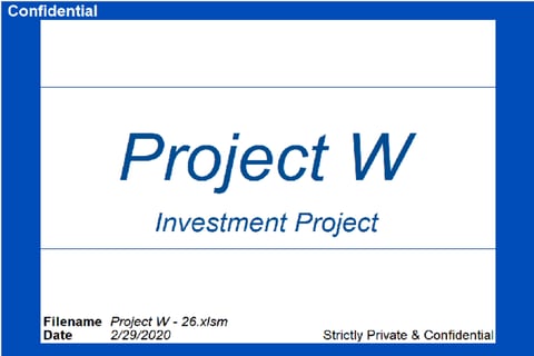 Project W project