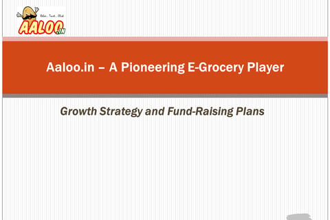 Successful Fundraising for an eCommerce Early Startup project