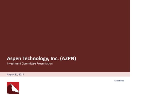 AZPN | Investment Overview project