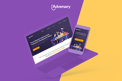 Adversary | Responsive Website and Platform Design project