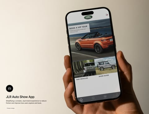 JLR Paris Autoshow App project