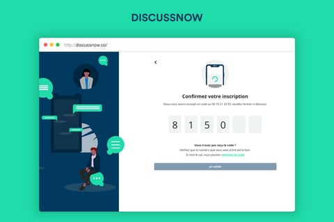 Discussnow | Redesigning the Onboarding Flow project